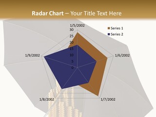 Umbrella Coins Conceptual PowerPoint Template