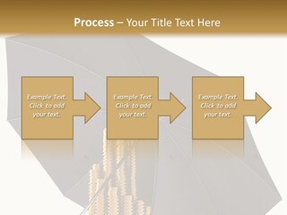 Umbrella Coins Conceptual PowerPoint Template