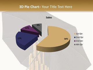 Umbrella Coins Conceptual PowerPoint Template