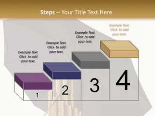 Umbrella Coins Conceptual PowerPoint Template