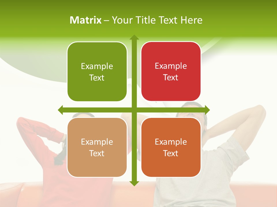 Sofa Home Resting PowerPoint Template
