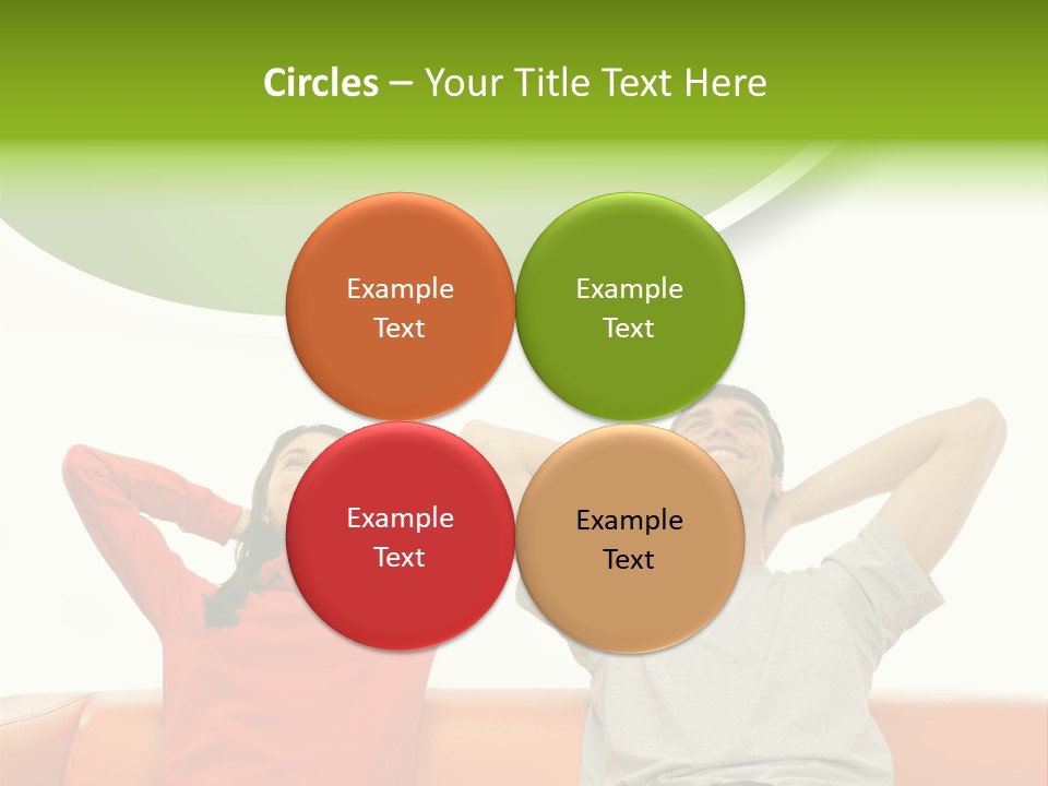 Sofa Home Resting PowerPoint Template