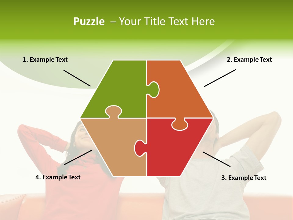 Sofa Home Resting PowerPoint Template