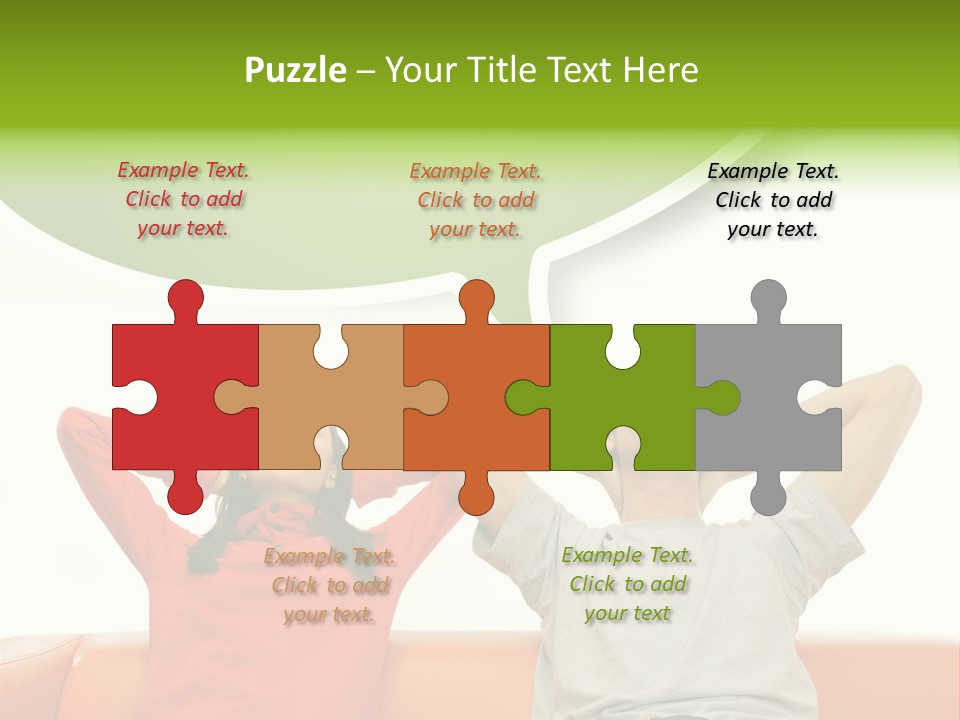 Sofa Home Resting PowerPoint Template