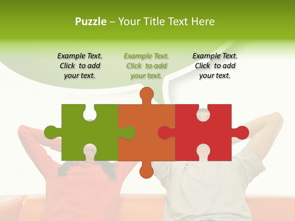 Sofa Home Resting PowerPoint Template