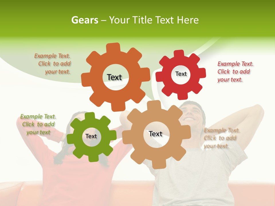 Sofa Home Resting PowerPoint Template