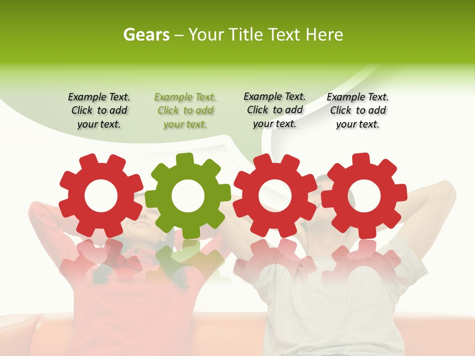 Sofa Home Resting PowerPoint Template