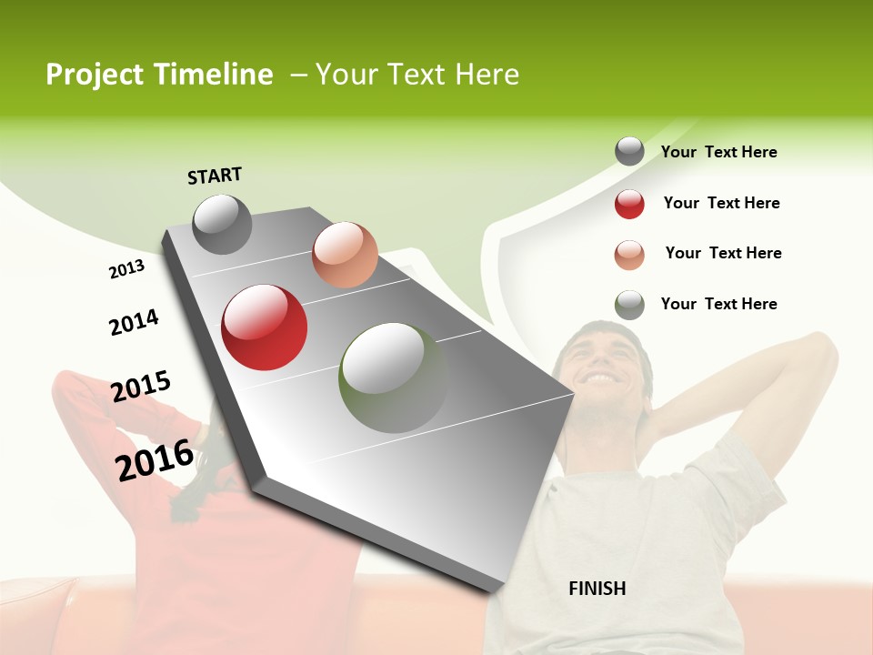 Sofa Home Resting PowerPoint Template