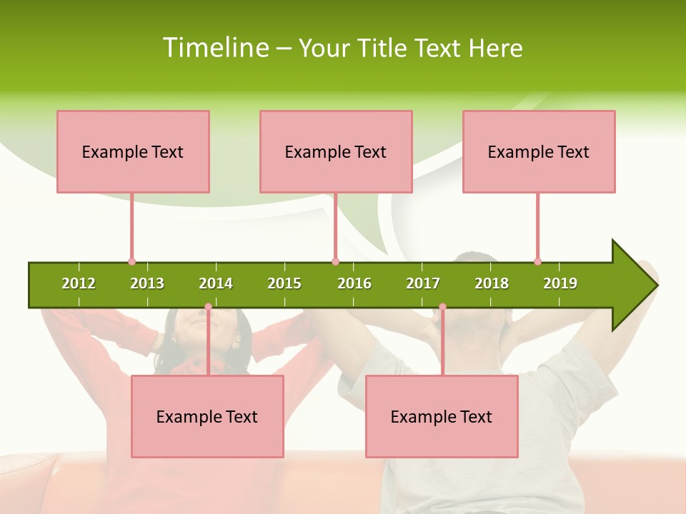 Sofa Home Resting PowerPoint Template