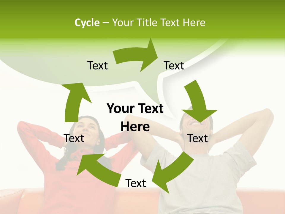 Sofa Home Resting PowerPoint Template