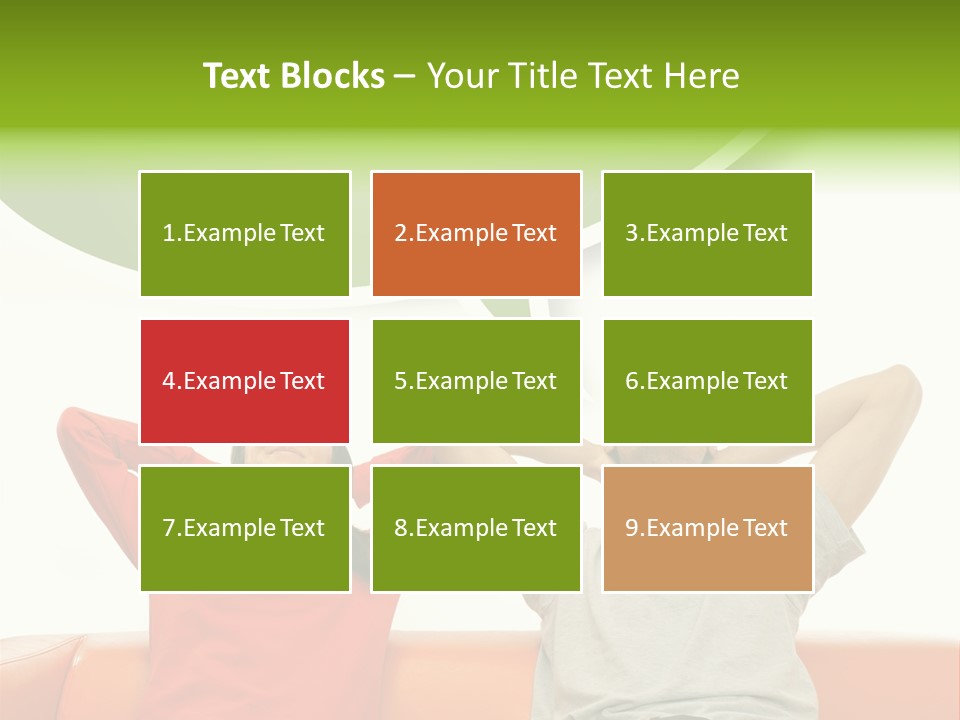 Sofa Home Resting PowerPoint Template