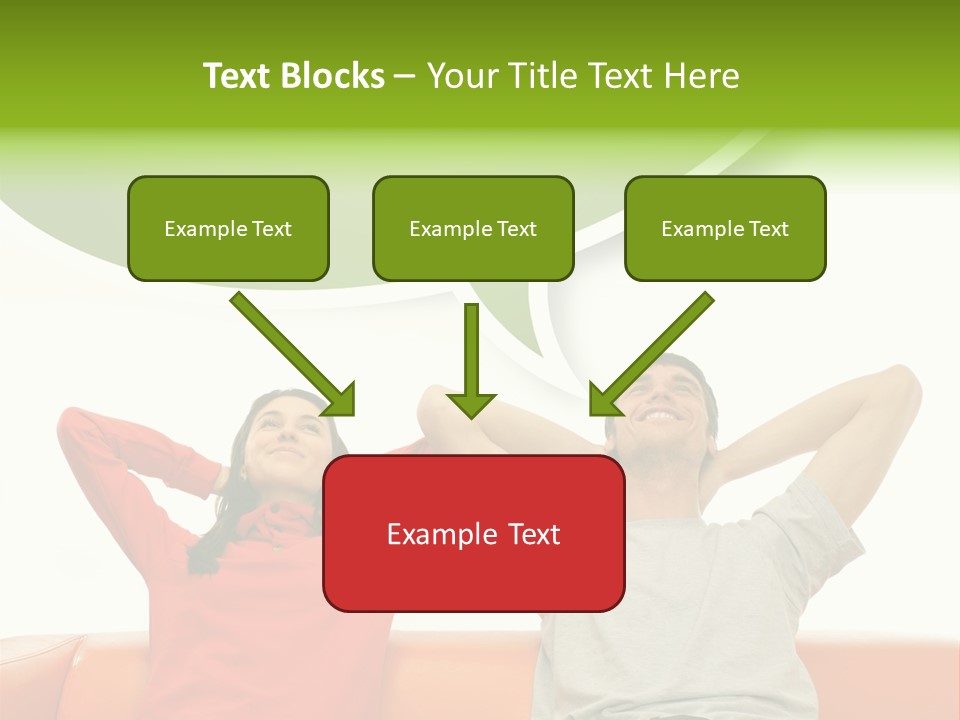 Sofa Home Resting PowerPoint Template
