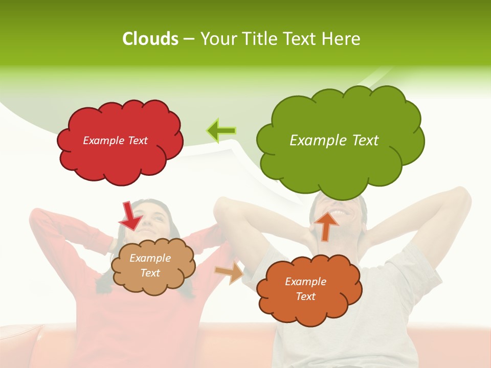 Sofa Home Resting PowerPoint Template