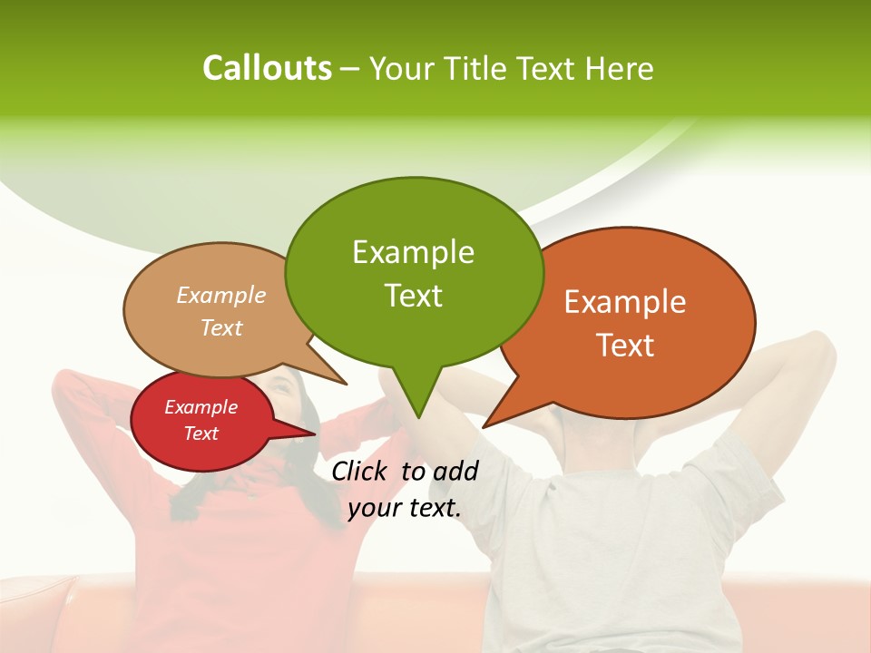 Sofa Home Resting PowerPoint Template