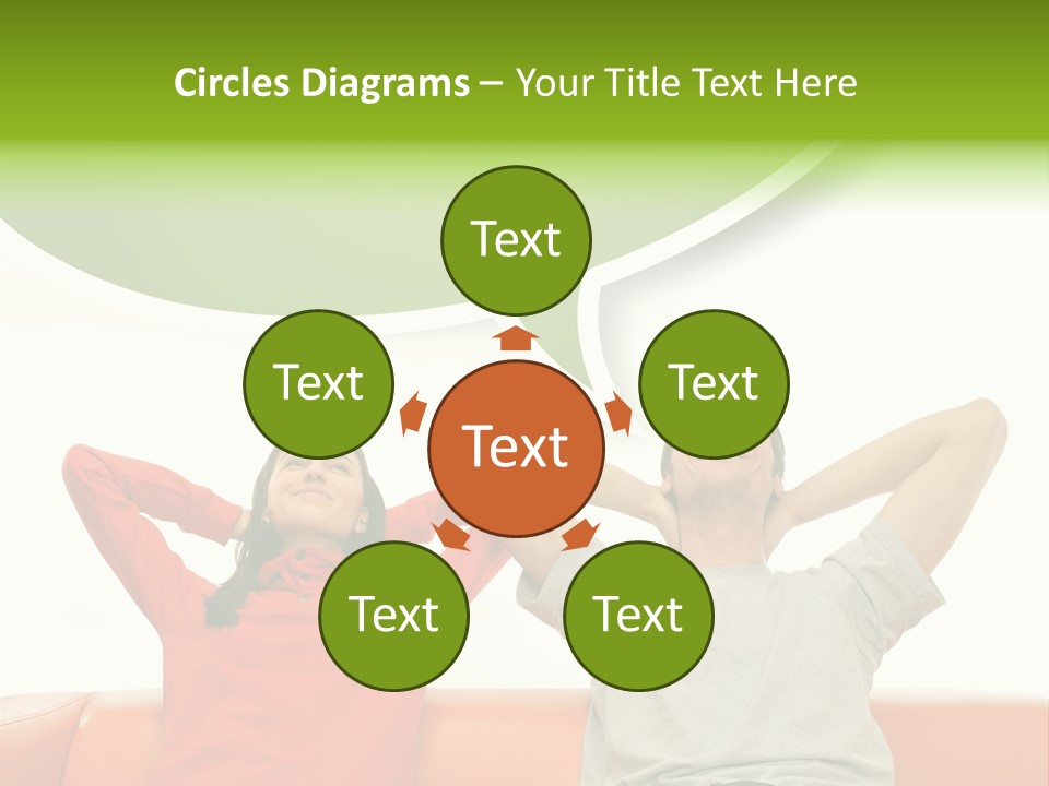 Sofa Home Resting PowerPoint Template