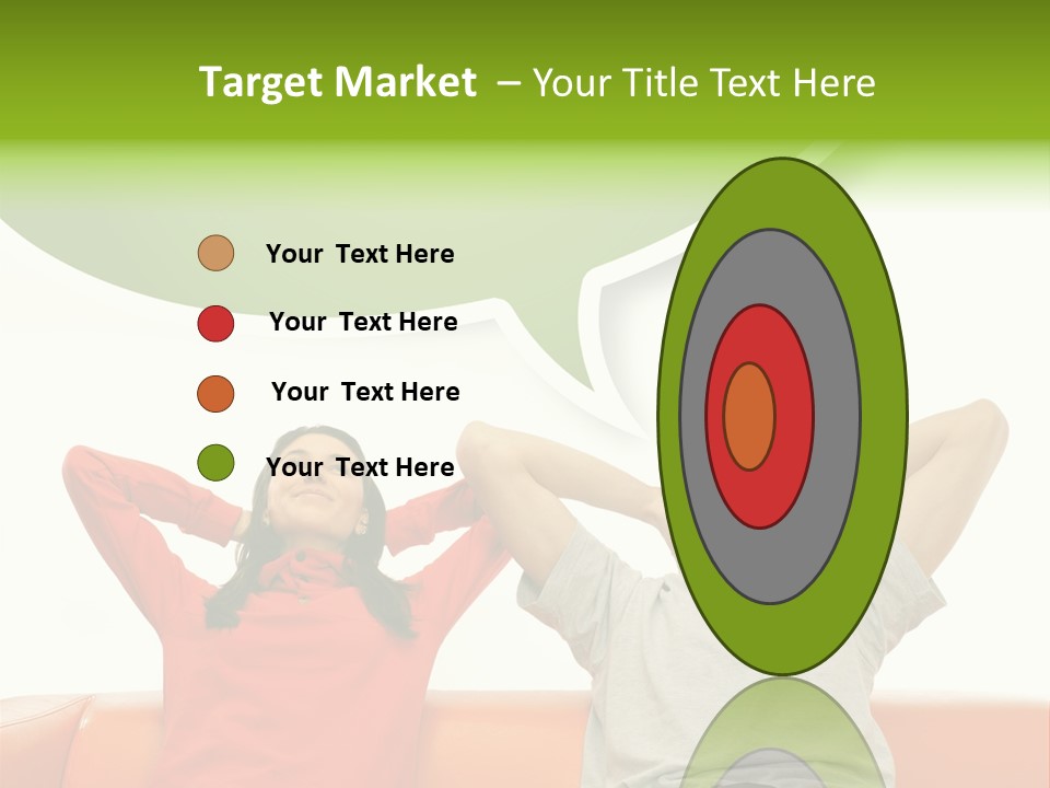 Sofa Home Resting PowerPoint Template