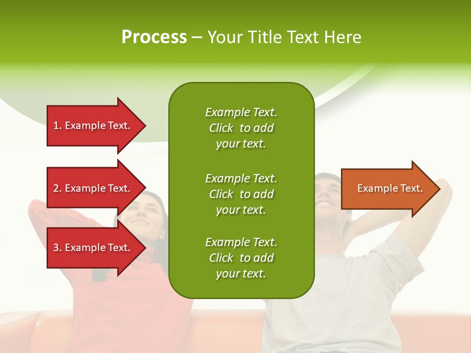 Sofa Home Resting PowerPoint Template