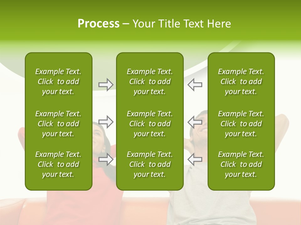 Sofa Home Resting PowerPoint Template