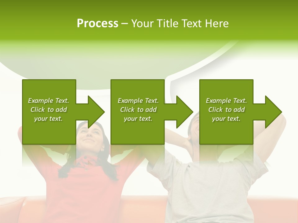 Sofa Home Resting PowerPoint Template