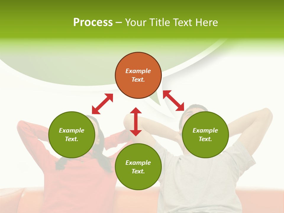 Sofa Home Resting PowerPoint Template
