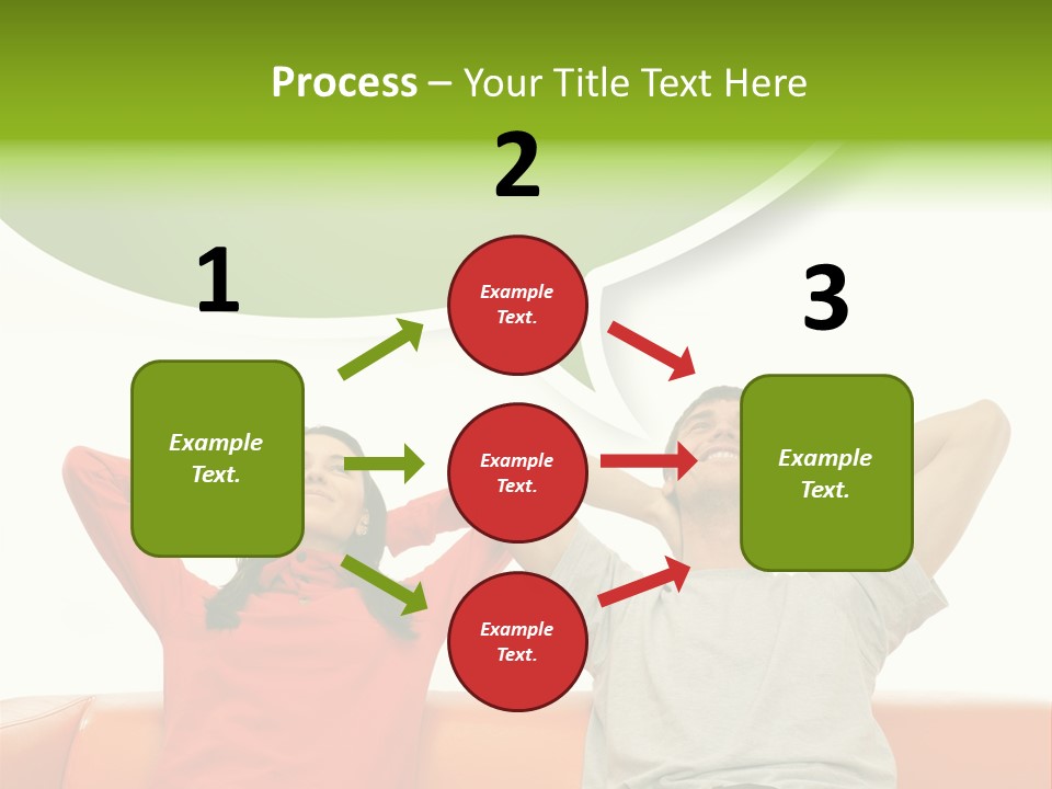Sofa Home Resting PowerPoint Template