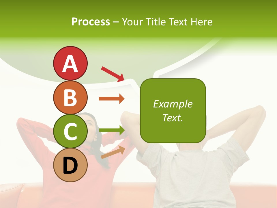 Sofa Home Resting PowerPoint Template