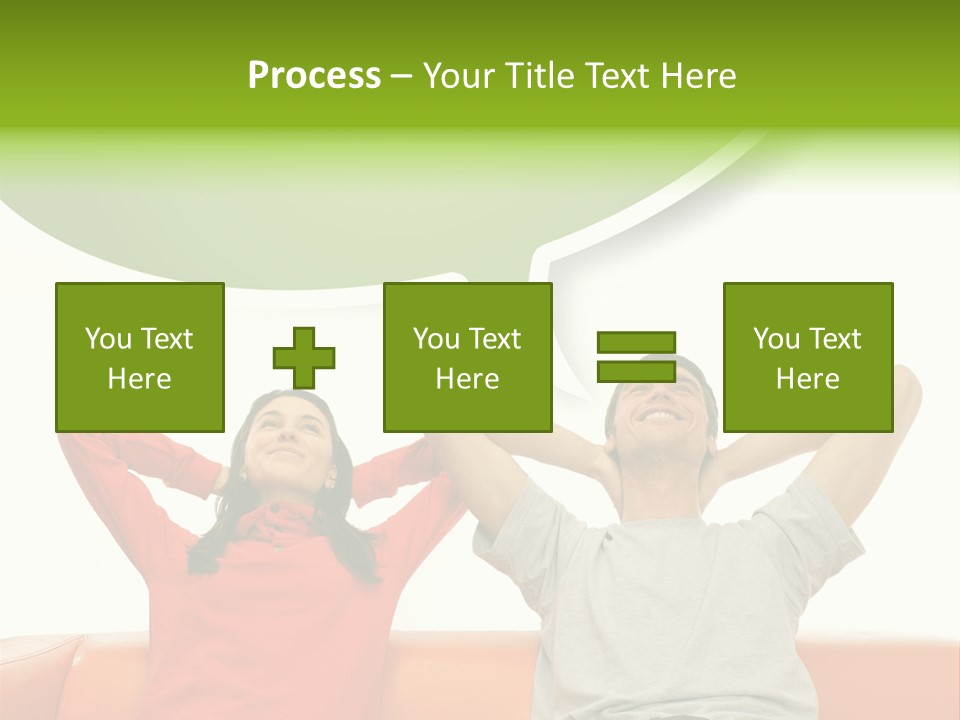 Sofa Home Resting PowerPoint Template