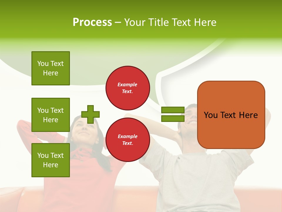 Sofa Home Resting PowerPoint Template