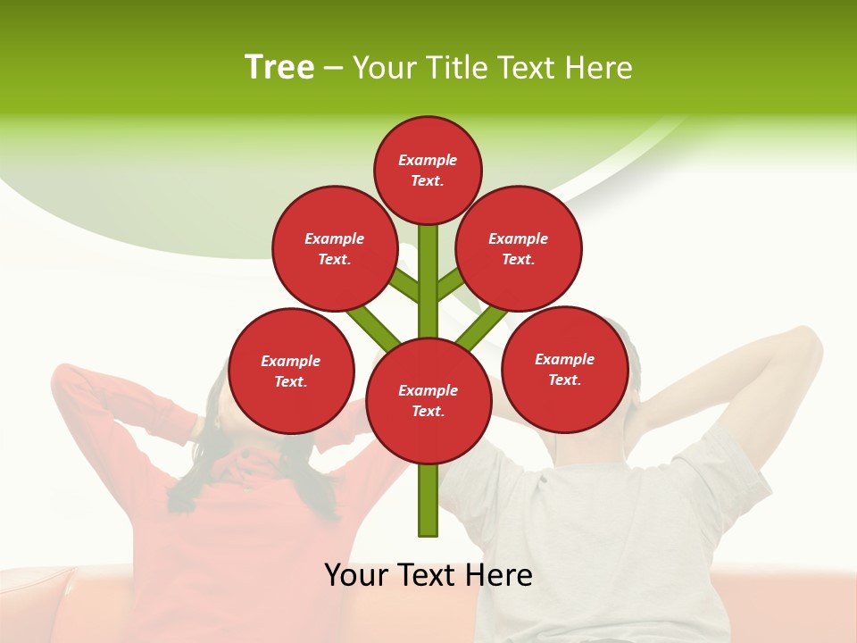 Sofa Home Resting PowerPoint Template