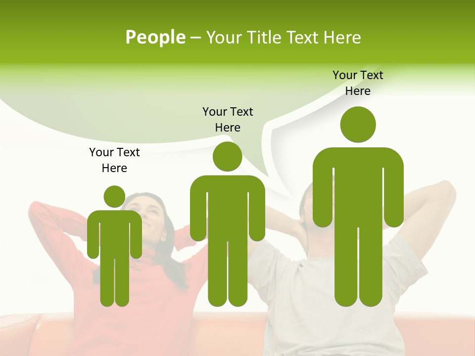 Sofa Home Resting PowerPoint Template