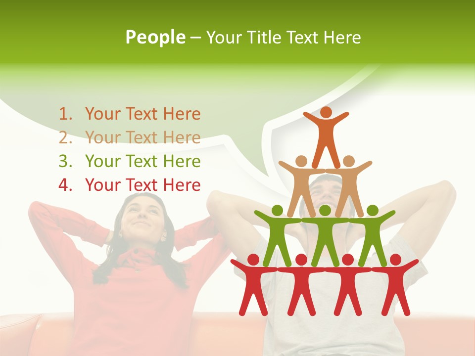 Sofa Home Resting PowerPoint Template