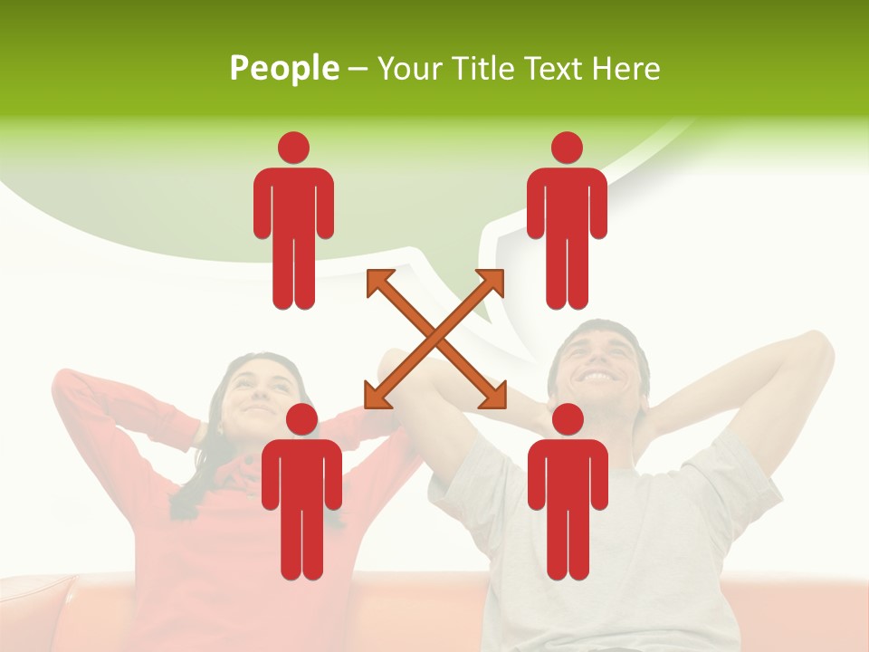 Sofa Home Resting PowerPoint Template