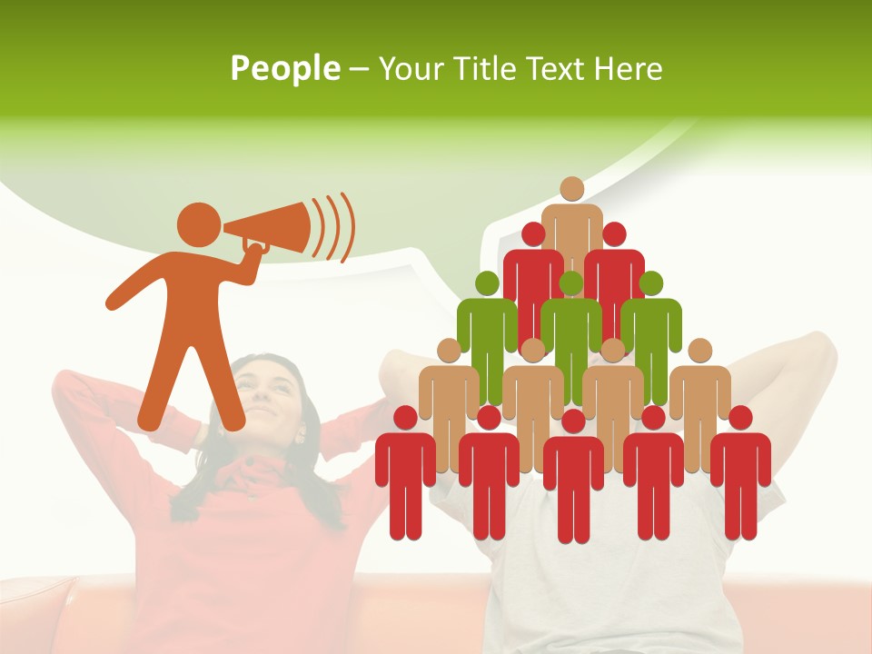 Sofa Home Resting PowerPoint Template