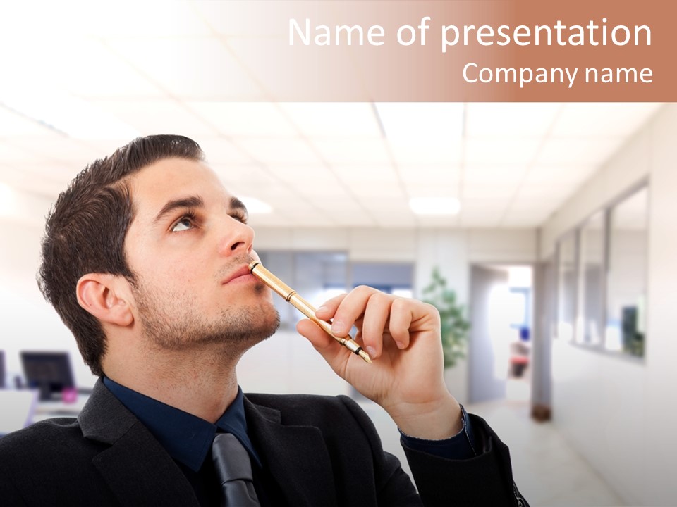 Student Worker Copy PowerPoint Template