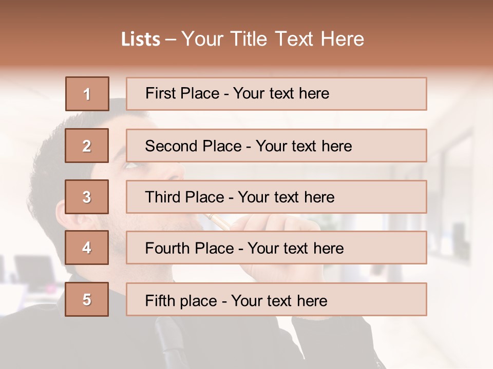 Student Worker Copy PowerPoint Template