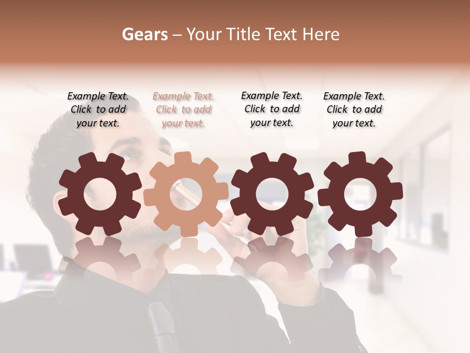 Student Worker Copy PowerPoint Template