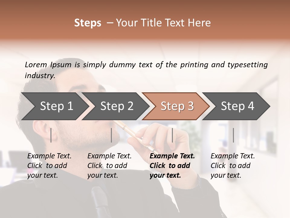 Student Worker Copy PowerPoint Template