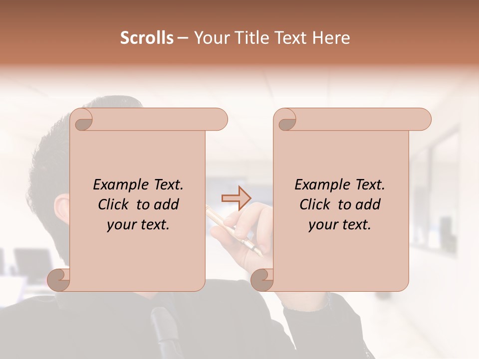 Student Worker Copy PowerPoint Template