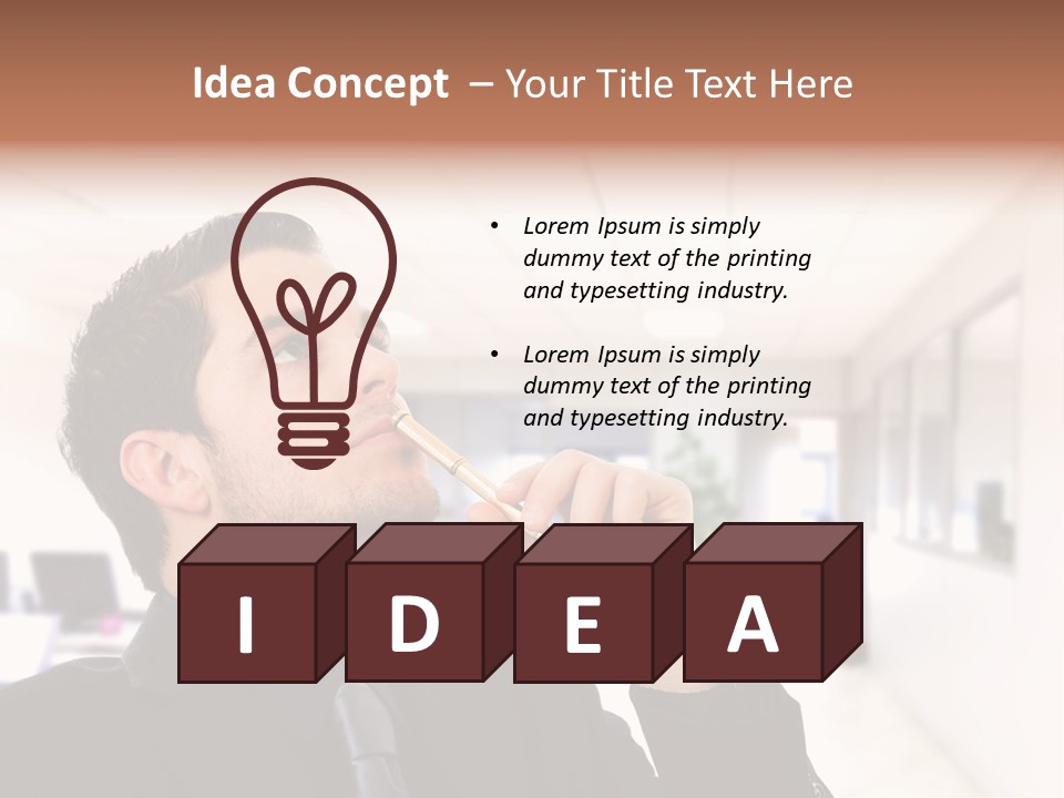 Student Worker Copy PowerPoint Template