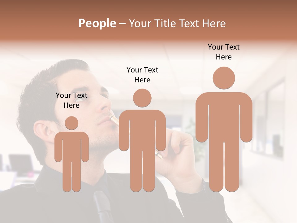 Student Worker Copy PowerPoint Template