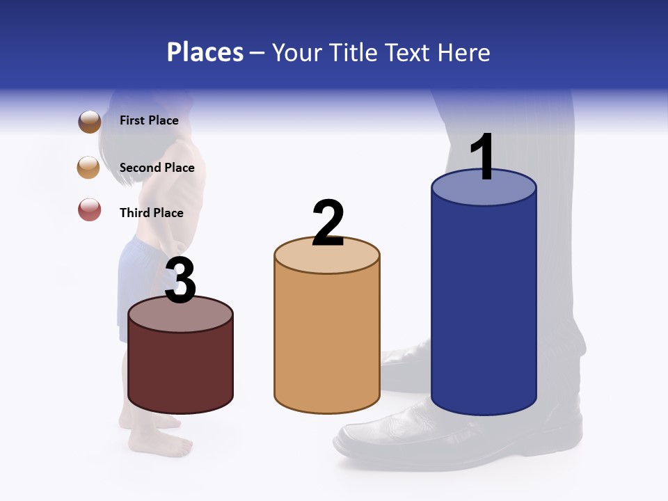 Isolated Job Leadership PowerPoint Template