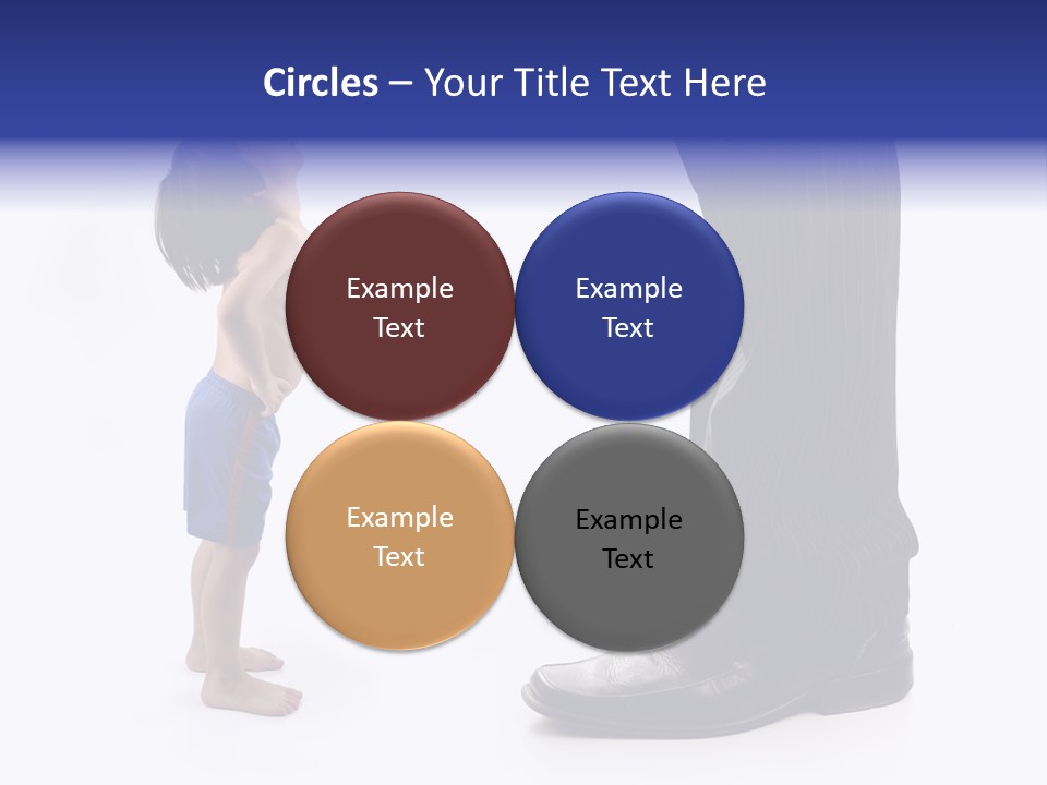 Isolated Job Leadership PowerPoint Template