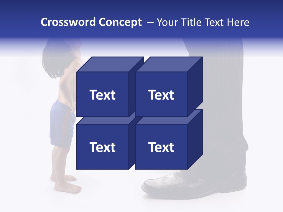 Isolated Job Leadership PowerPoint Template