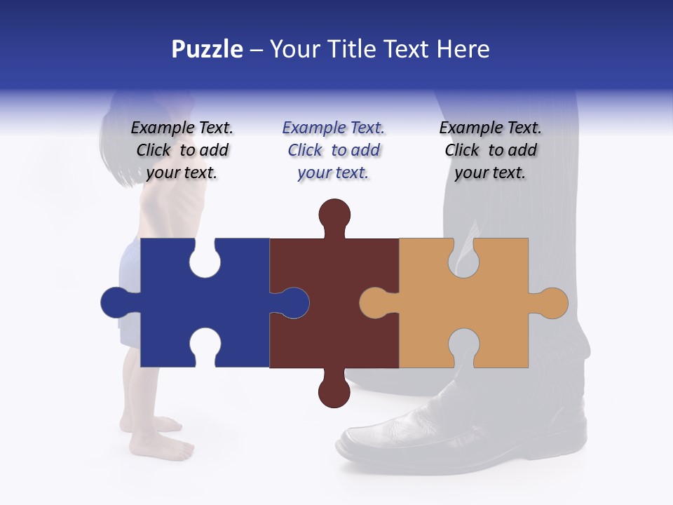 Isolated Job Leadership PowerPoint Template