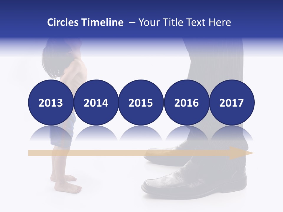 Isolated Job Leadership PowerPoint Template