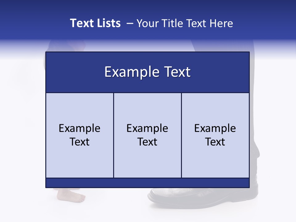 Isolated Job Leadership PowerPoint Template