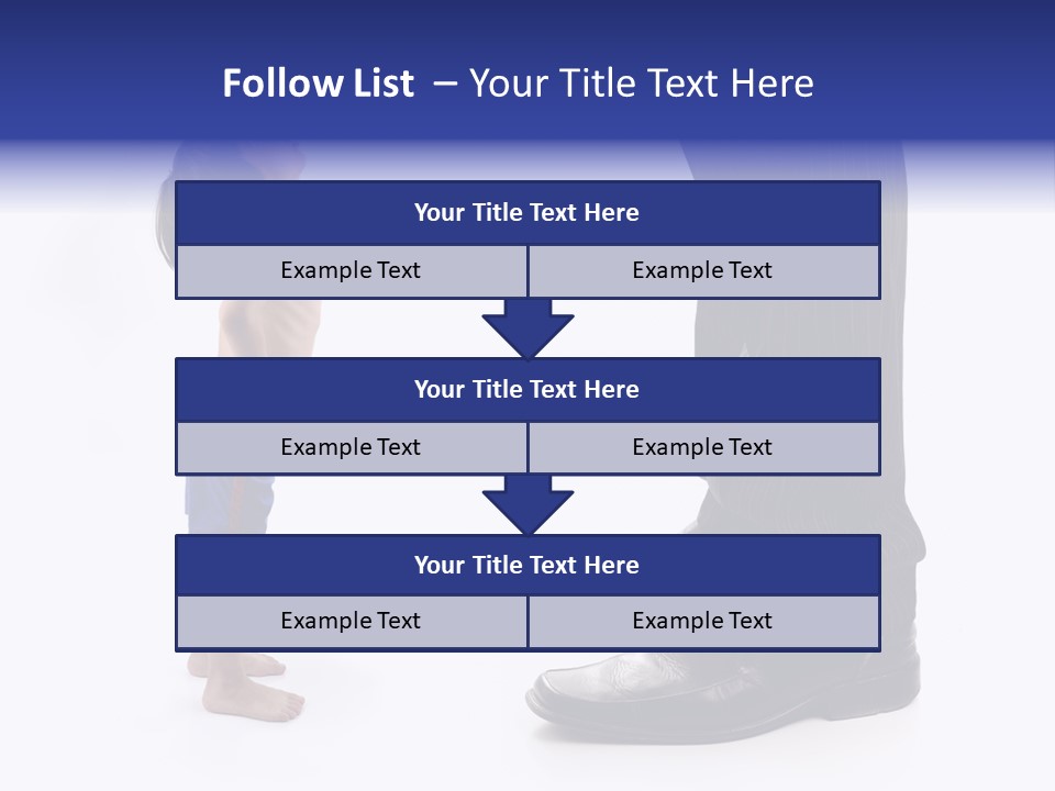 Isolated Job Leadership PowerPoint Template