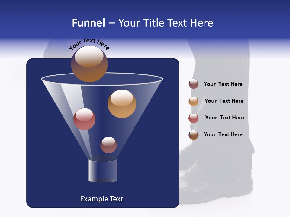 Isolated Job Leadership PowerPoint Template