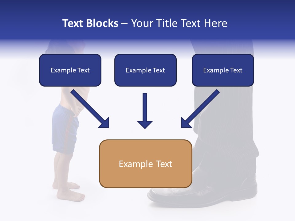 Isolated Job Leadership PowerPoint Template