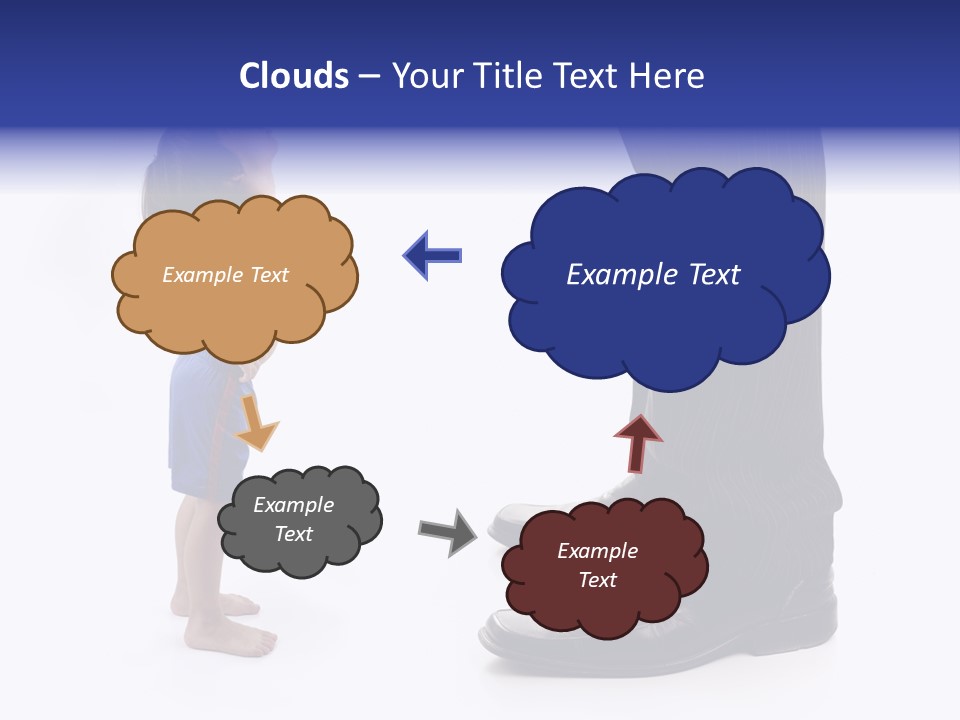 Isolated Job Leadership PowerPoint Template